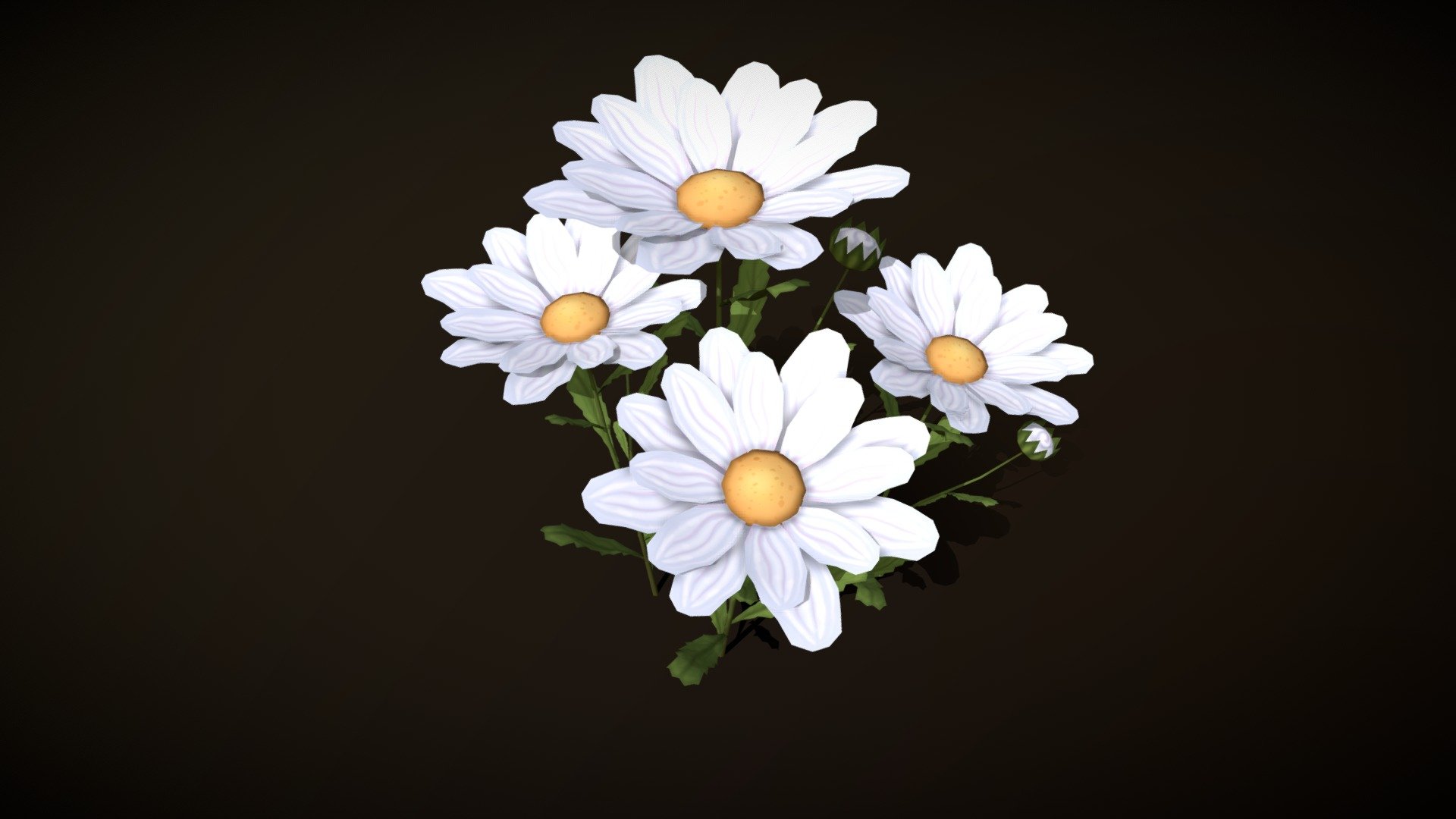 Low poly game ready stylized foliage asset. AR VR ready optymized field flower


Model comes with 2k PNG textures of Color, Roughness and Normal Map. No transparency needed 3d model