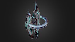 Exorium Orbital Station spacestation, orbitalstation, sci-fi
