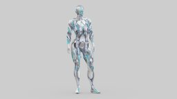 Biomechanic_design_2023.8.29_stand01 parametric, procedural, abstract