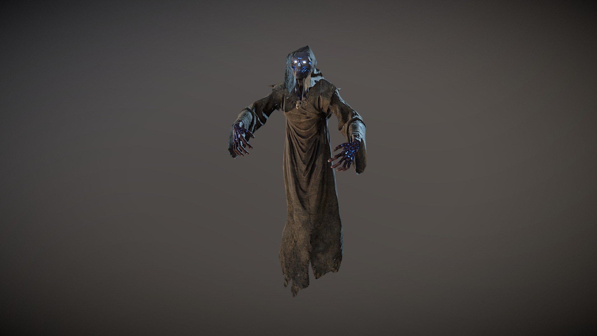 Monsters - Wraith - 3D model by polygonmaker 3d model
