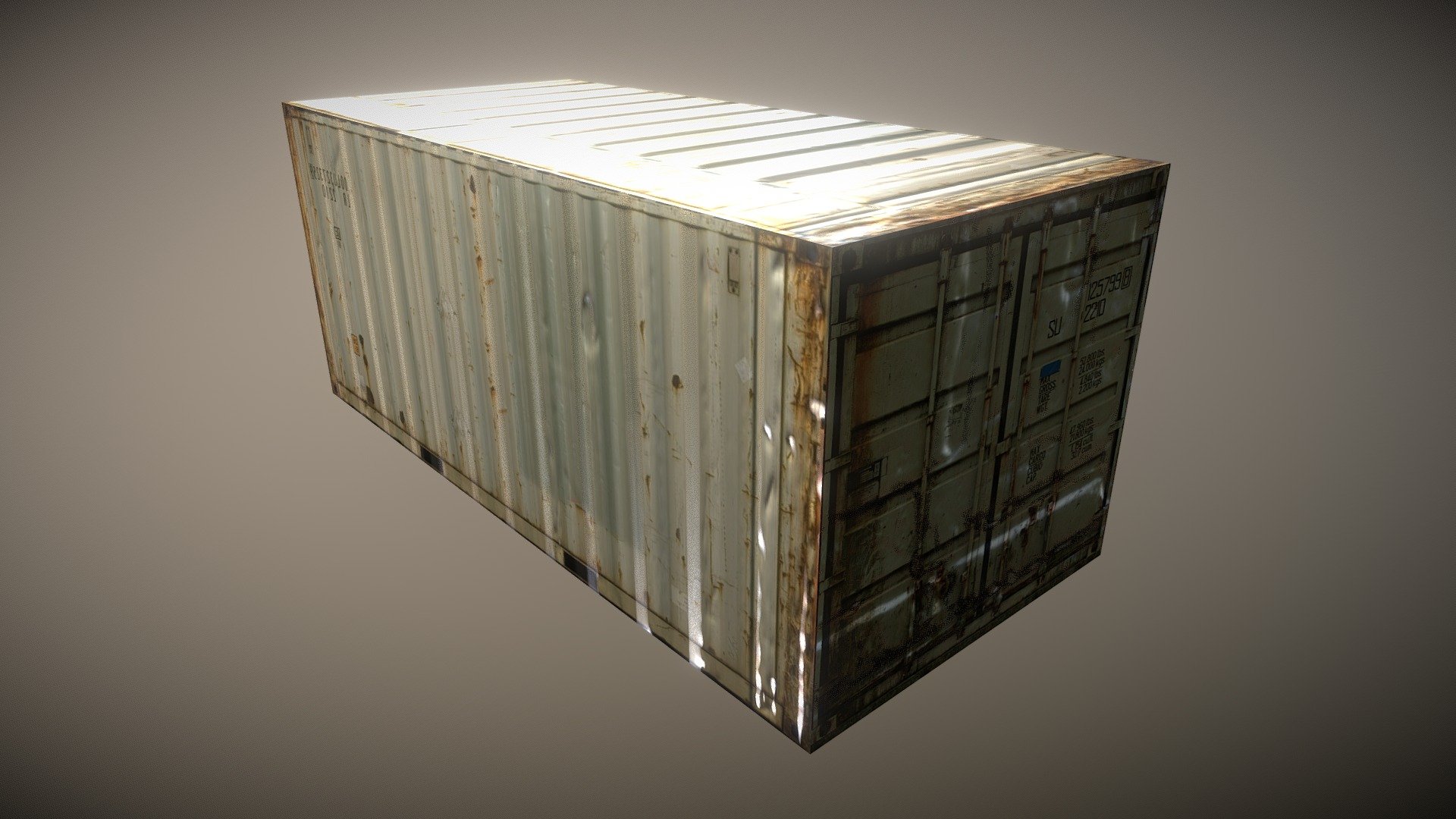 Very low poly game model 3d model