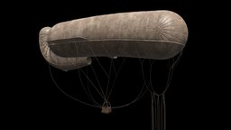 Drachen Observation Baloon substancepainter, substance
