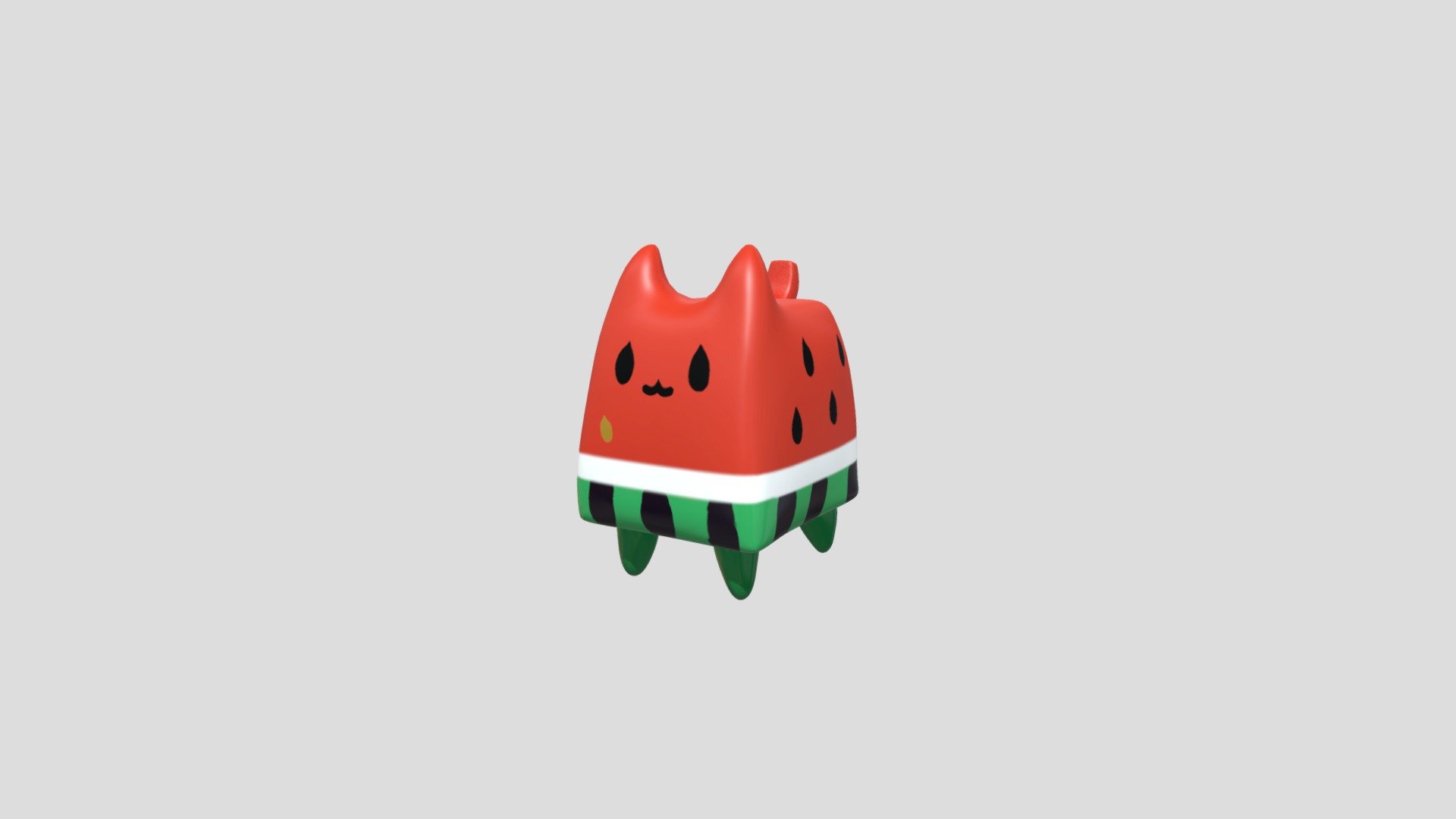 Watermelondog - Watermelondog - 3D model by mingizz0011 3d model