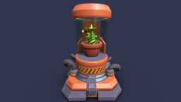 Plant Specimen plant, tube, sifi, venusflytrap