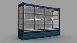 Food shop showcase vitrine, food, windows, showcase, refrigerator, fridge, friction, preserve, glass, shop