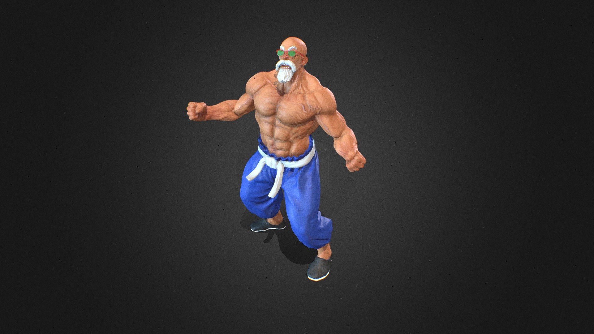 Quick Test - I decimated this sculpt from 8m to 40k in Zbrush - I then auto UVd the 40k mesh and projected the 8m sculpt into it including polypaint.  Finally I baked polypaint and a normal map and exported to Sketchfab 3d model