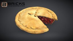 CherryPieChart gamereadyasset, 3dgameasset, bricks3dstudio, vietnam3dartoutsource, cherrypiechart, cherrypiechart3dmodel, cherrypiechart3dasset, cherrypiechartgameready, gamereadycherrypiechart