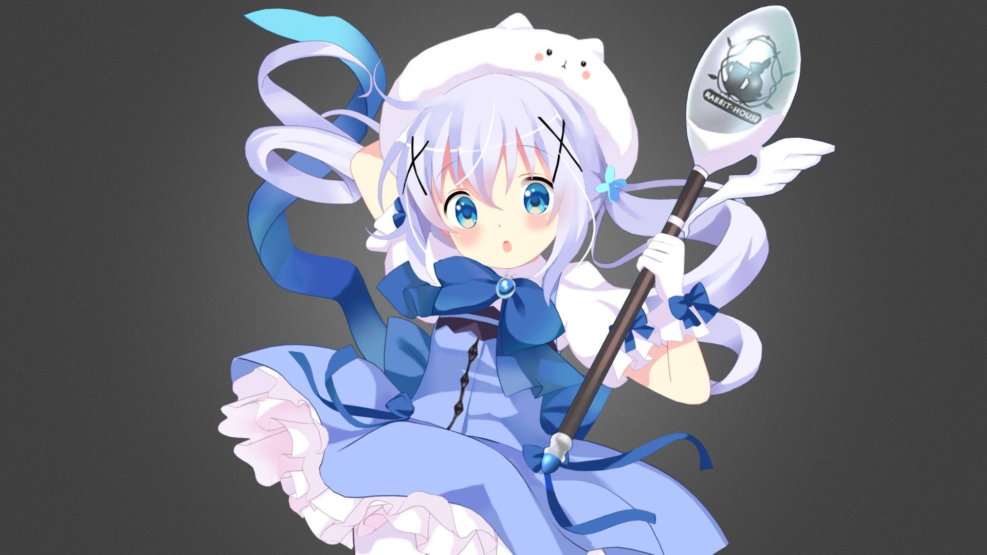 I make it like original Picture  >>
http://www.otakutale.com/2015/gochuumon-wa-mahou-shoujo-desu-ka-anime-announced/


I want to make a 3d model like picture
......................
web official
http://www.gochiusa.com/ - 3D Fanart Chino From Gochuumon Wa Usagi desuka - 3D model by XkungWork 3d model