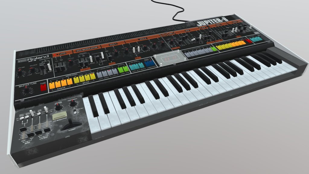 2K PBR textures.
More infos at:
http://faitclic.eu/roland-jupiter-8-3d-model/ - Roland Jupiter-8 - 3D model by MARCEL studios (@staiff) 3d model