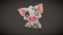 Pua pig, disney, moana
