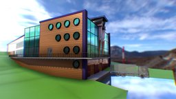 Здание винного завода / winery fruit, landscape, project, wine, draft, column, concrete, level, sketch, winery, mountain, big, production, hq, manufacture, large, alcohol, grape, produce, 3d, model, house, home, free, building, factory, bottle, download