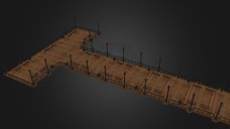BoardWalk boardwalk, seaside, 3dsmaxpublisher
