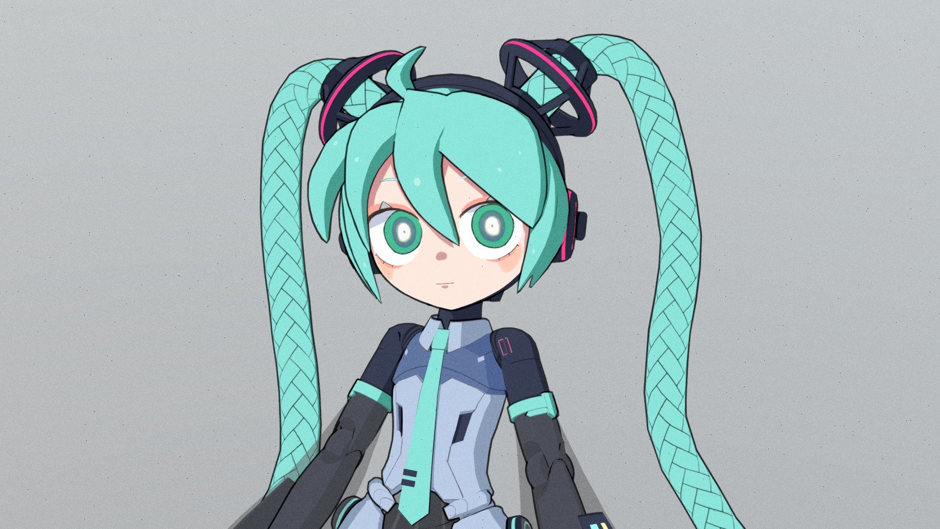 Based on a series of illustrations by チェリ藻
https://www.artstation.com/chelicot

Imagine if Sketchfab had actual NPR settings 3d model