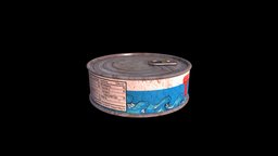 Tuna Can can, tin, survival, old, tuna