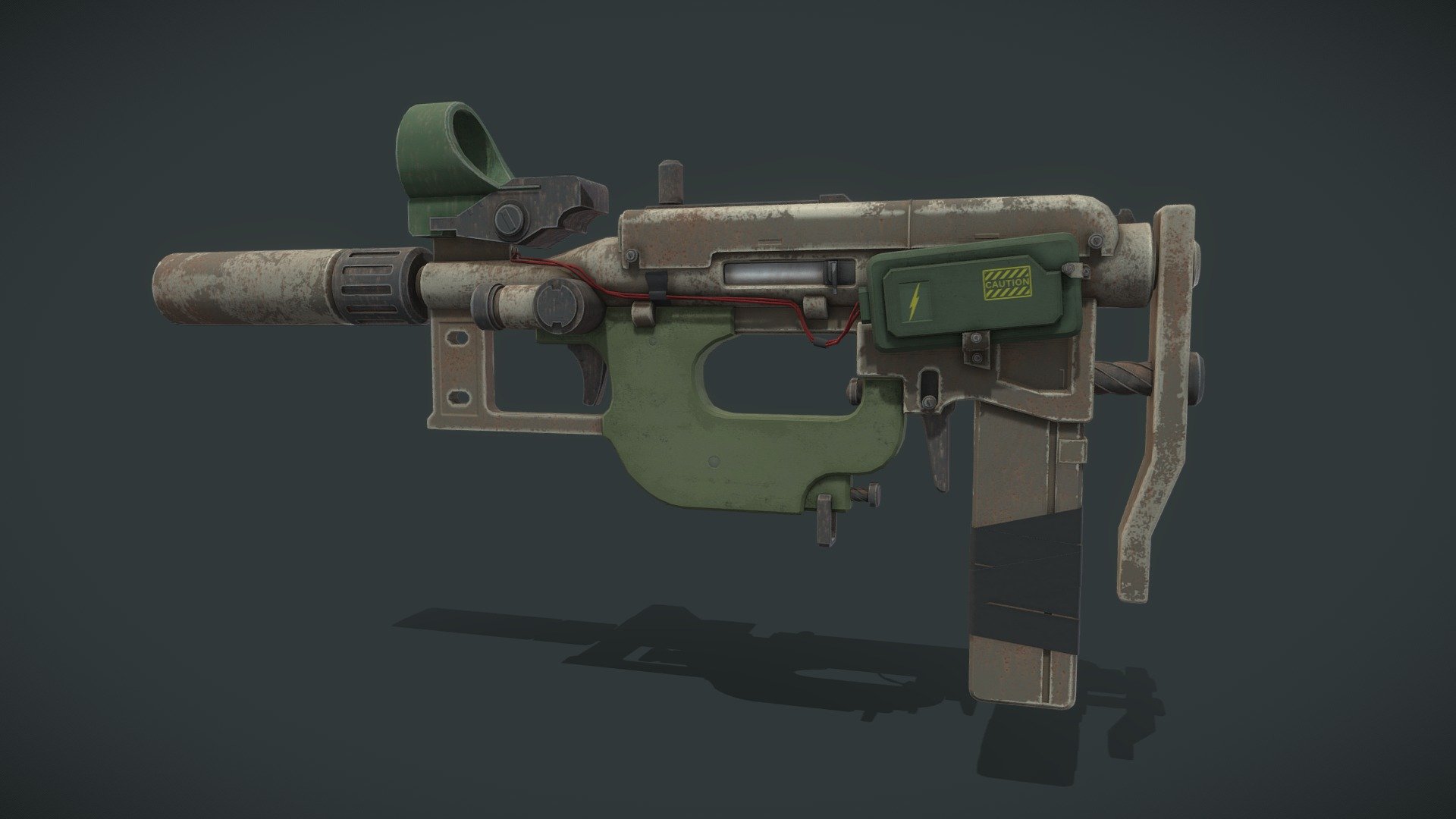 A submachine gun scrap study, following concept art by https://www.artstation.com/ravenor/store

Free to use - Submachine gun - Scrap Gun - Download Free 3D model by Thomas_Crozelon 3d model