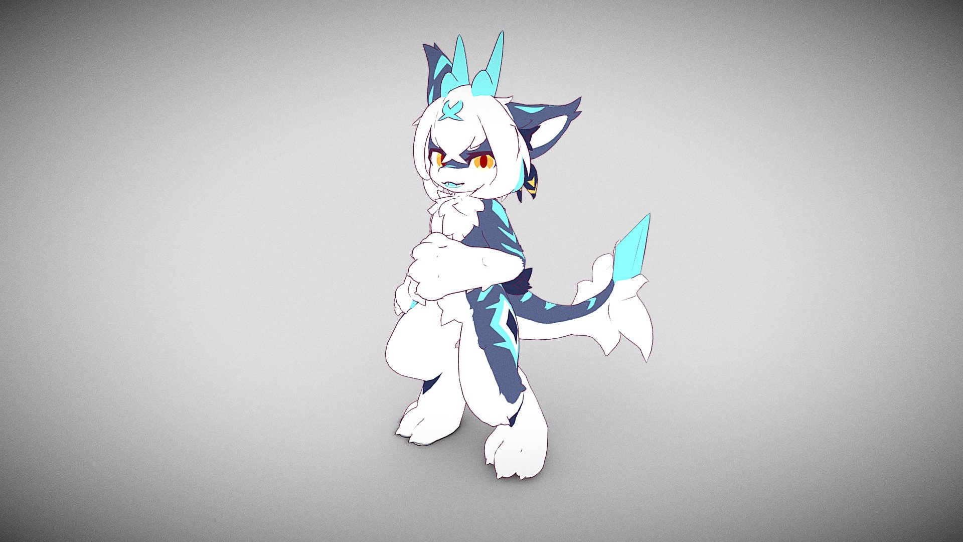 Vrchat Commission - HHHanmu - 3D model by Murky (@Micrk_V) 3d model
