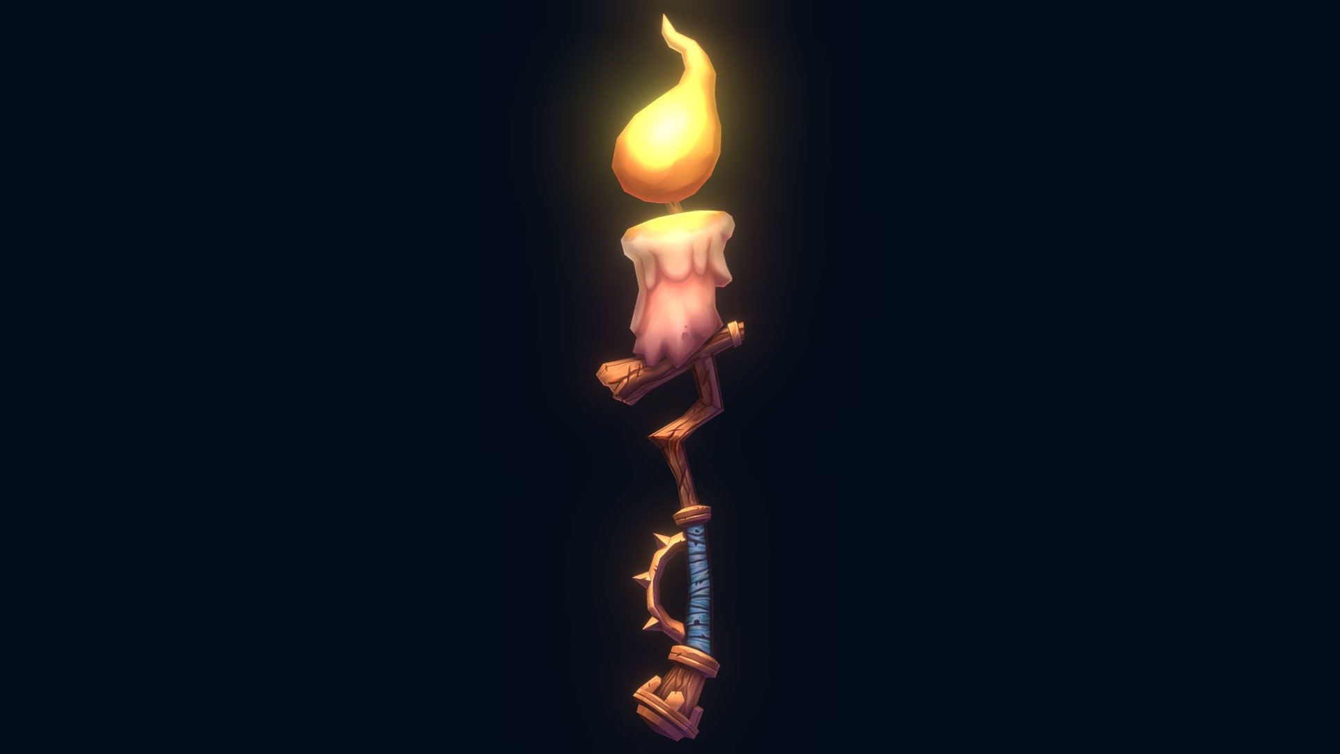 Enter the dungeon.
You need to use light to maintain your senses 3d model