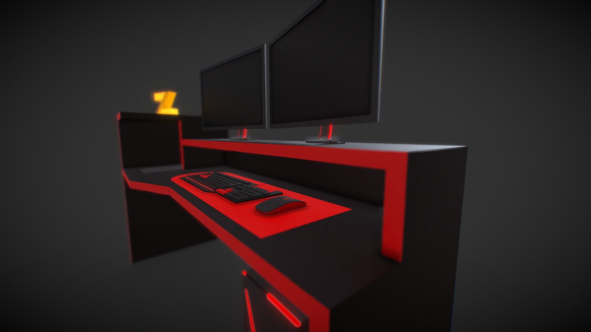 Computer - Download Free 3D model by arthursamuel 3d model