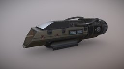 ATACS MK28 Advanced Target Acquisition System scope, sight, sci-fi