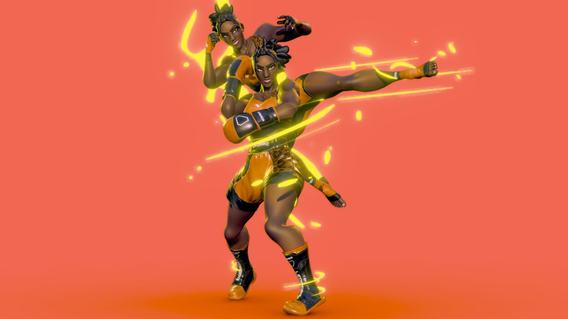 Kamea is a fighter from Papua New Guinea. People called her 