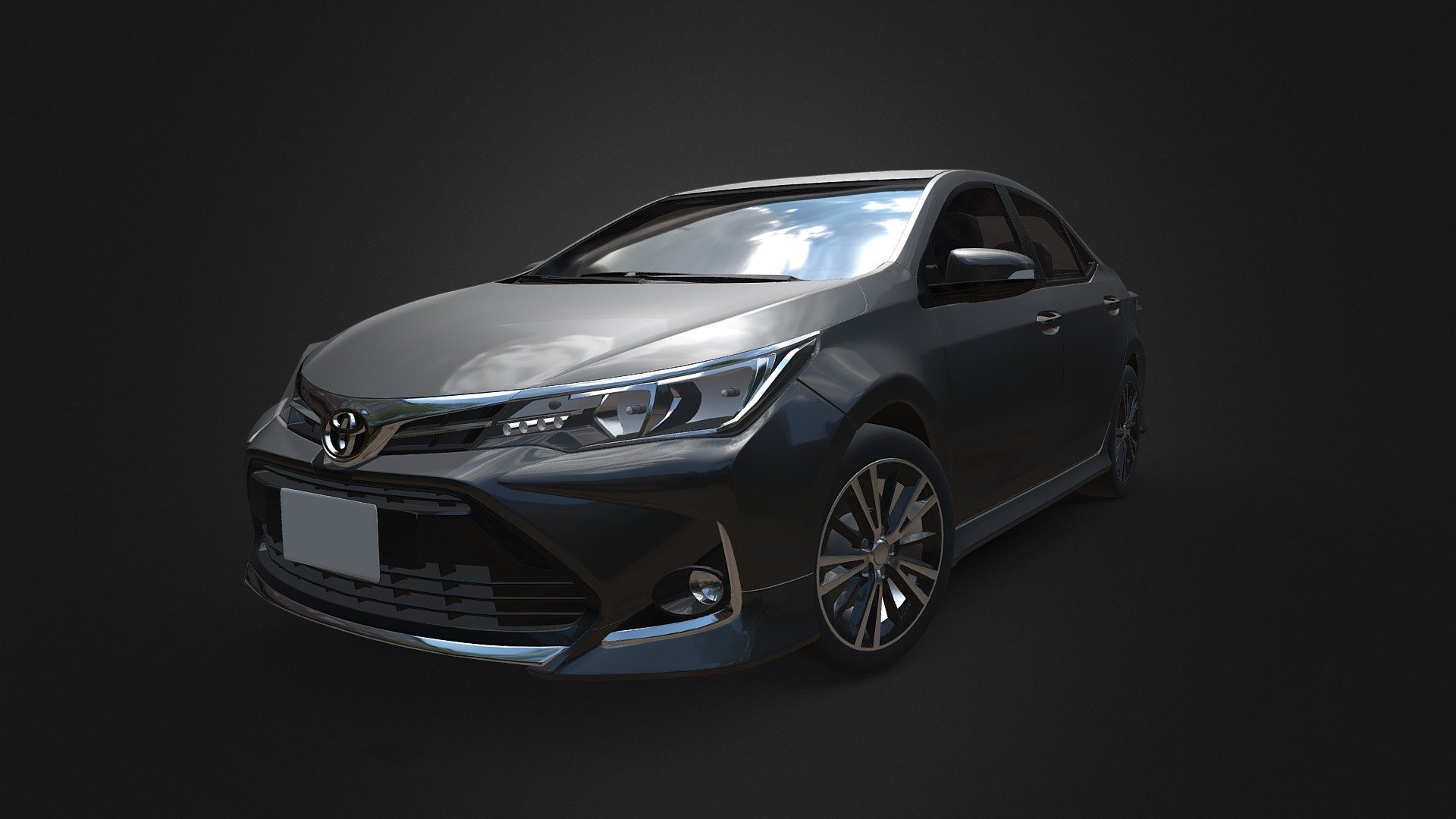 Toyota Corolla Sport 2018 - 3D model by Davidson (@a0930582398) 3d model