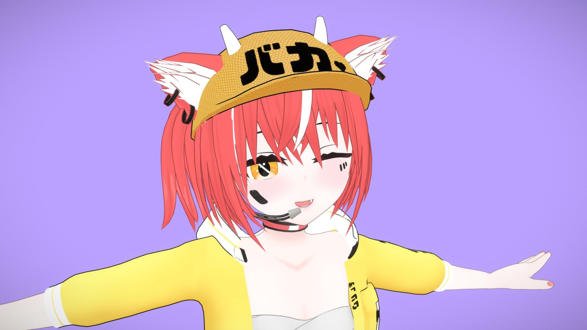 3d model commission for the cyber girl,
