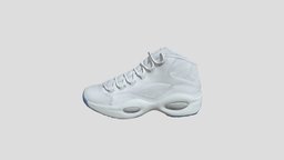 Reebok Question Mid 白蓝_EF7598 question, mid, reebok