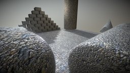 Gravel Ground 1 coarse-grained | Texture Set (7) textures, demo, panels, floor, nice, 4k, normalmap, tileable, blender-3d, seamless, bullet-physics-animation, vis-all-3d, 3dhaupt, texture-set, textures-and-materials, software-service-john-gmb, gravel-ground-texture-set-7, coarse-grained, 3d-haupt, texture, cool, stone, city, animation, material