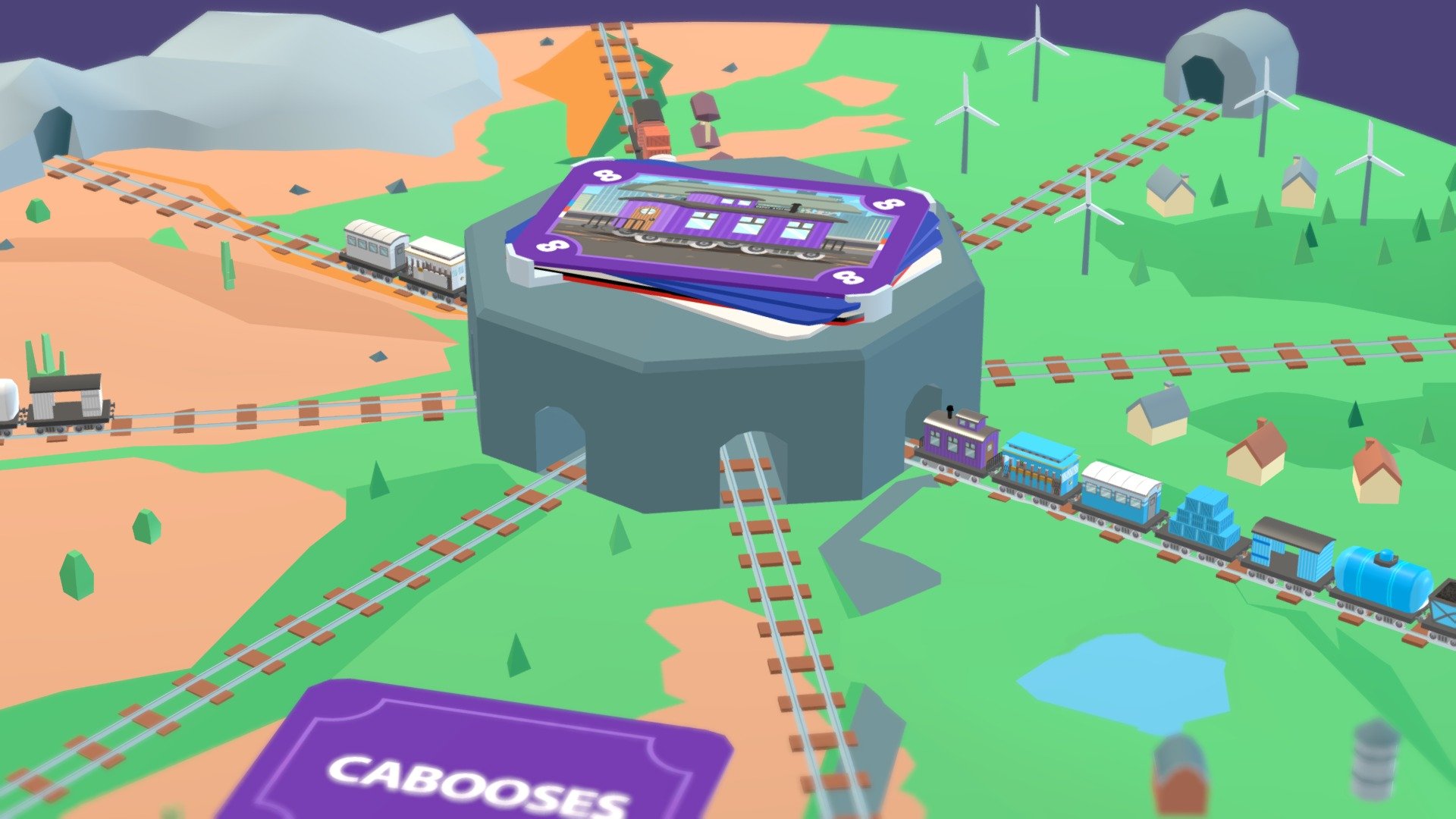 Choo Choo!
Made for a tabletop VR game.

-

Made in Blender 2.81 3d model