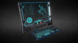 model substancecomputer, substancepainter, scifi