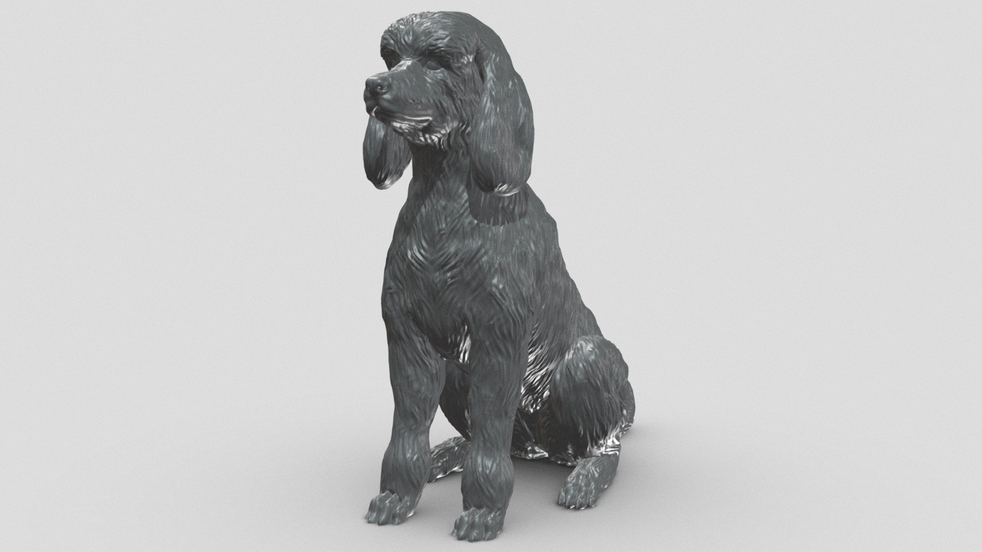 Preview shows decimated version. Extra files included .STL format.

STL file checked by Netfabb

Model height 100 mm, but you can change the size you like

It is suitable for decorating your room or desk, and of course you can give it to your loved ones

I hope you like it and thanks for the support! - Large Poodle V2 3D print model - Buy Royalty Free 3D model by Peternak 3D (@peternak3d) 3d model
