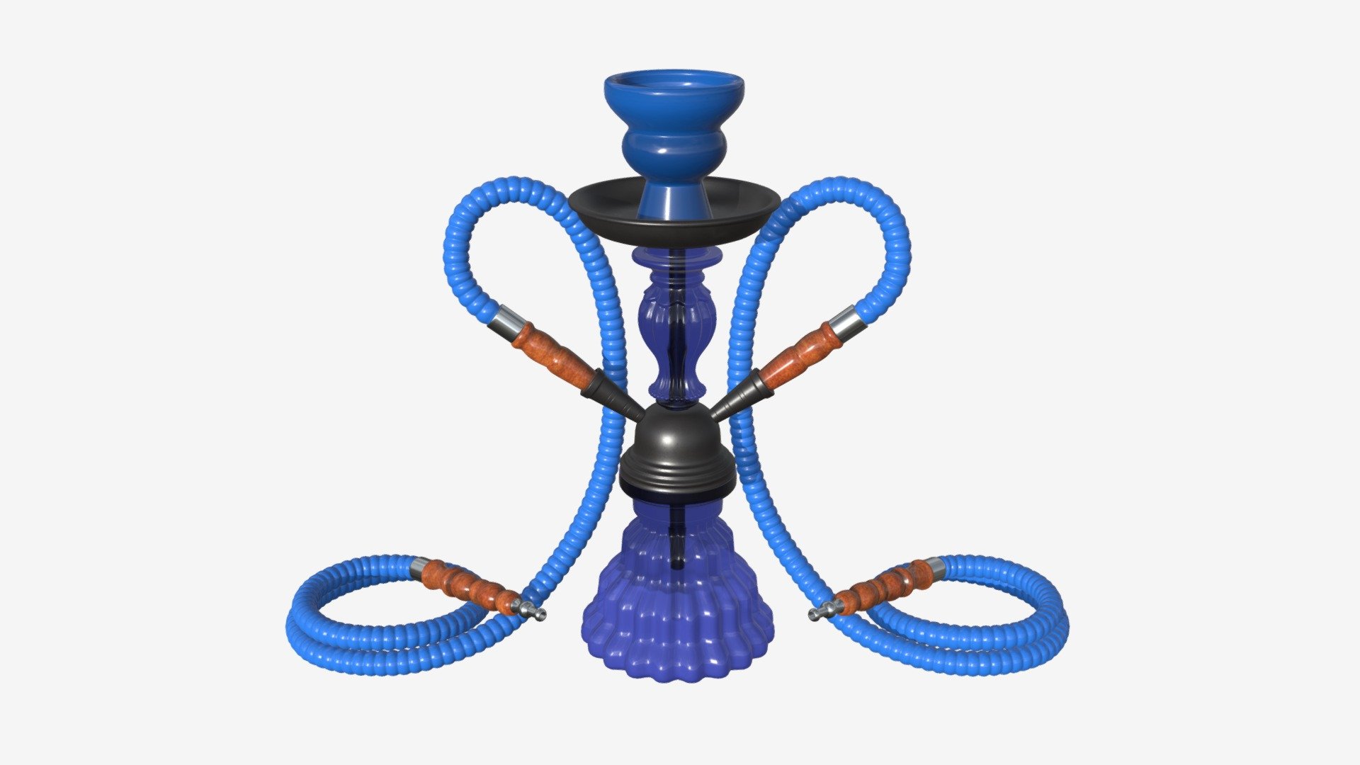 Hookah 02 - Buy Royalty Free 3D model by HQ3DMOD (@AivisAstics) 3d model