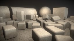 Exposed-Aggregate-Concrete | Texture Set (4) textures, materials, tiles, normalmap, tileable, blender-3d, seamless, bullet-physics-animation, vis-all-3d, 3dhaupt, software-service-john-gmbh, texture-set, textures-and-materials, animation, material