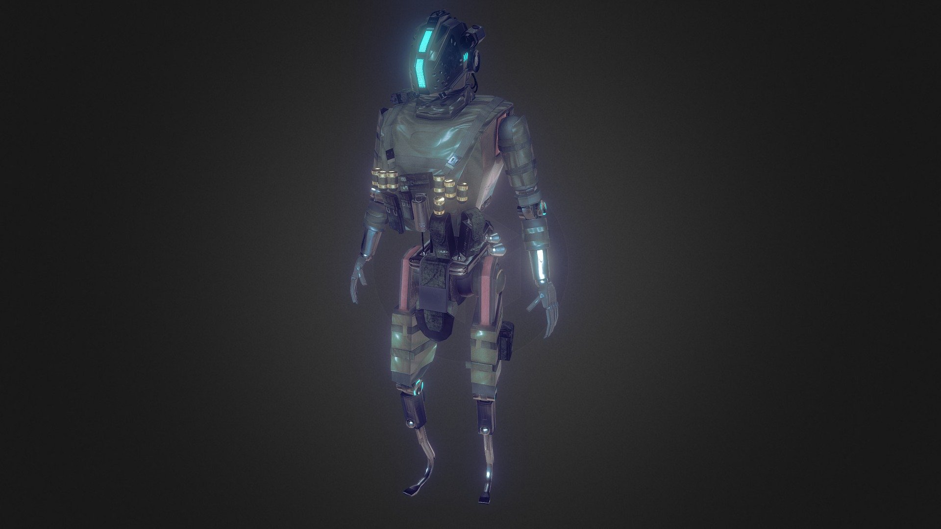 Couldn't do it duly.

Reference by William Cho

 - Pilot Stim. Titanfall 2 - Download Free 3D model by Paris (@AAAAAAAAAbla) 3d model
