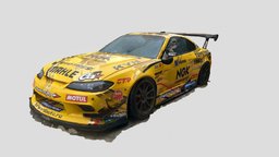 Nissan Silvia S15 Georgiy Chivchyan ( Gocha ) photorealistic, photogrametry, toyota, drift, rds, 3d-model, jdm, gocha, chivchyan