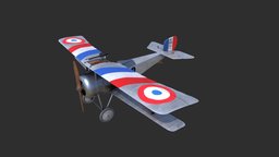 Nieuport Ni 17 biplane, airplane, fighter, aircraft, ww1, nieuport, ni17