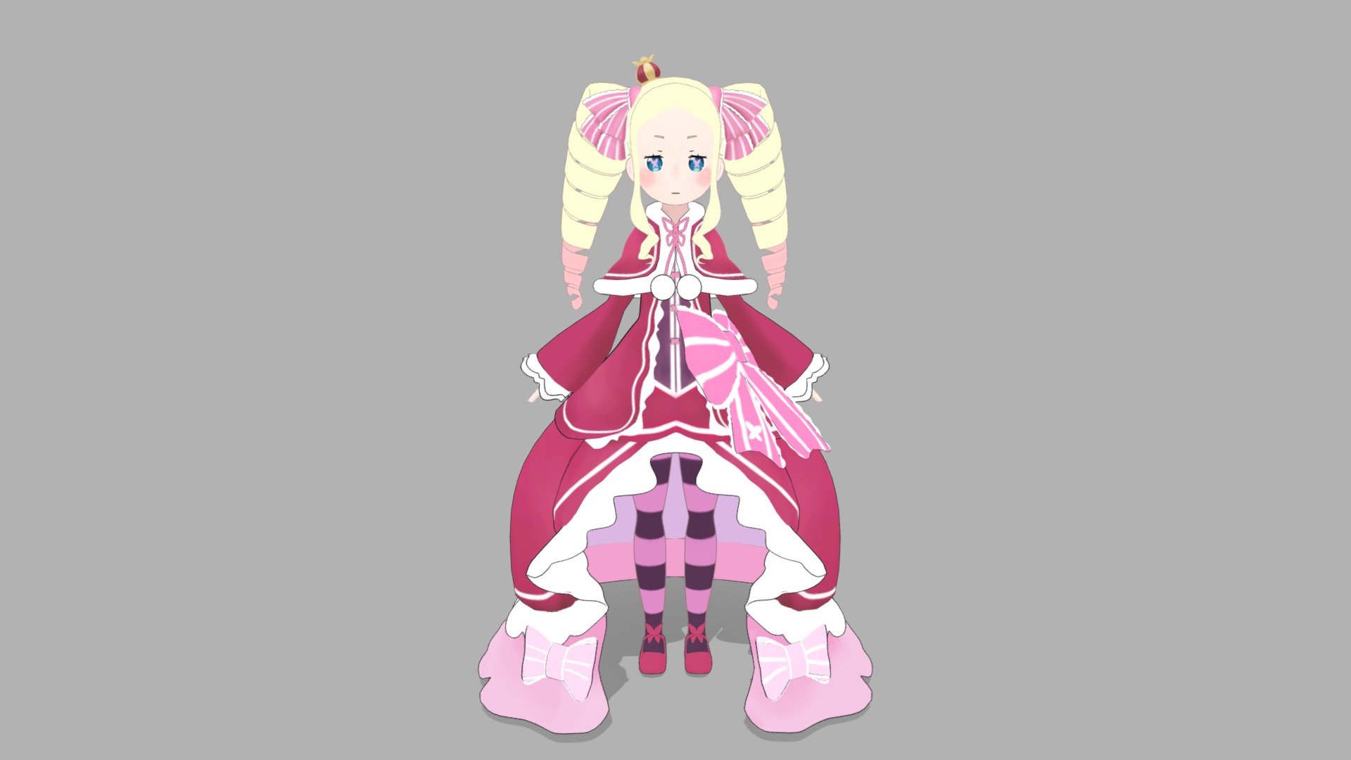 ベアトリス Beatrice - Beatrice ベアトリス (リゼロ) - 3D model by Aricoris 3d model