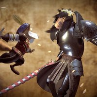 Duel! labyrinth, diorama, battle, movie, duel, froud, substance, fantasy