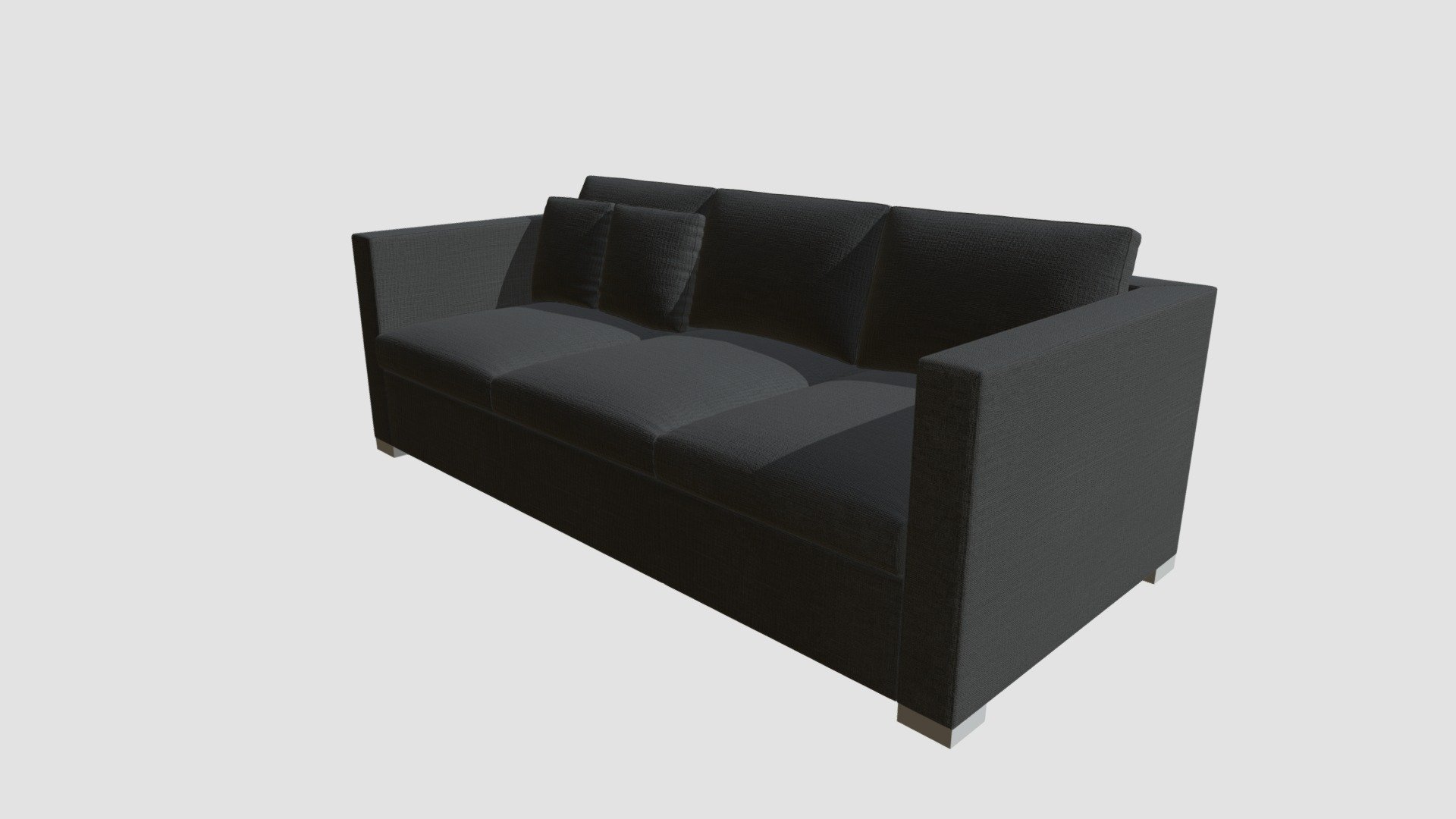 Highly detailed 3d model of sofa with all textures, shaders and materials. It is ready to use, just put it into your scene 3d model