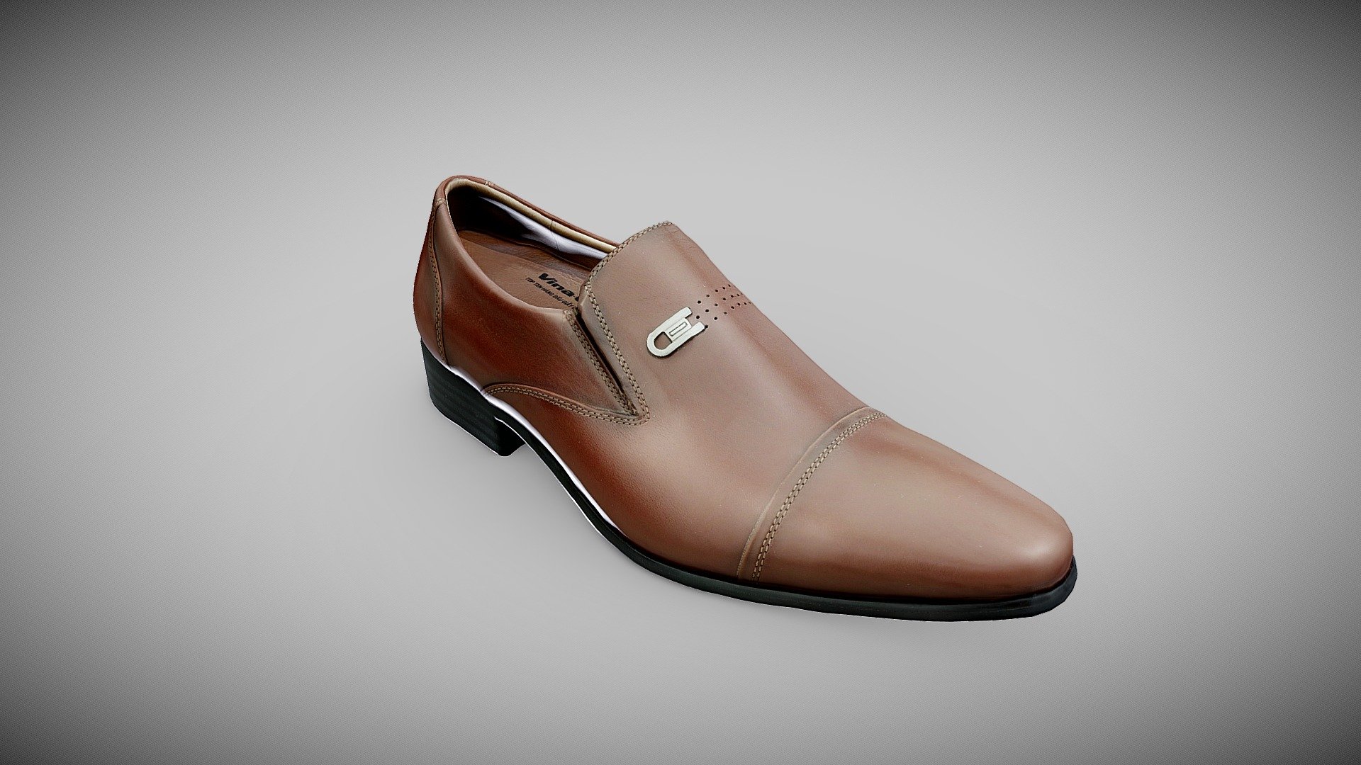 Scanned &amp; Optimized for use - Scanned Model - Leather Shoe - Buy Royalty Free 3D model by Silversea-Media-SG (@SilverSeaMediaSG) 3d model