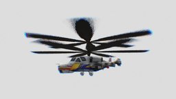 Ka 50 police, fly, helicopter