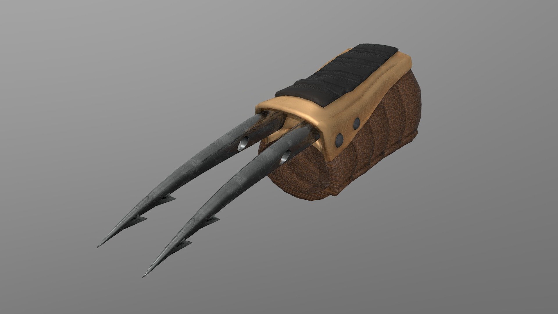 Claw Arm B
Bring your project to life with this low poly 3D model of an Claw Arm. Perfect for use in games, animations, VR, AR, and more, this model is optimized for performance and still retains a high level of detail.


Features



Low poly design with 2,738 vertices

5,274 edges

2,550 faces (polygons)

4,792 tris

2k PBR Textures and materials

File formats included: .obj, .fbx, .dae, .stl


Tools Used
This Claw Arm low poly 3D model was created using Blender 3.3.1, a popular and versatile 3D creation software.


Availability
This low poly Claw Arm 3D model is ready for use and available for purchase. Bring your project to the next level with this high-quality and optimized model 3d model