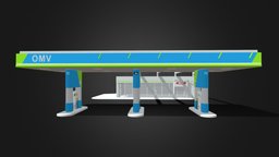 Gas station gasstation, architecture