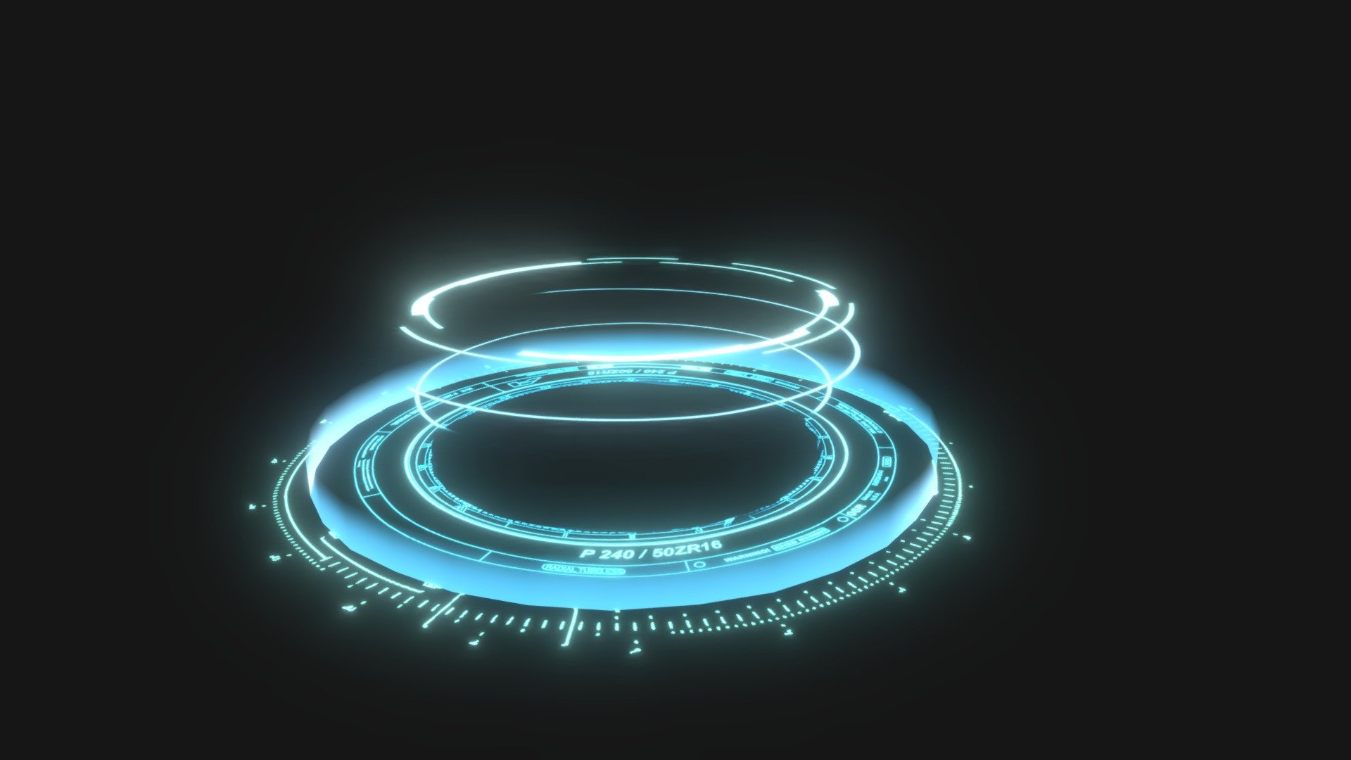科技光圈特效Technology aperture out - Download Free 3D model by Yuki (@SHLER) 3d model