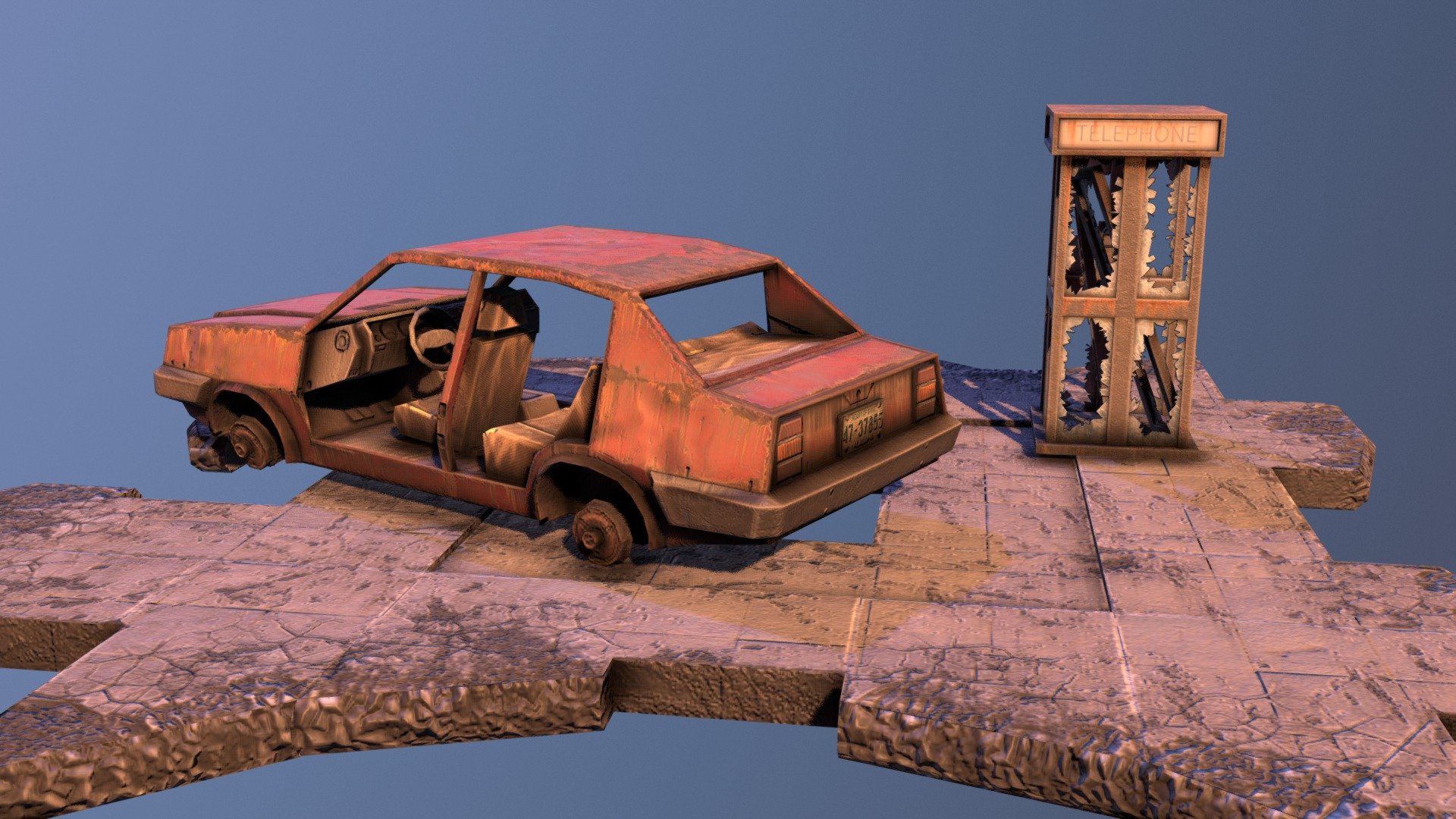 Just a few props from a UE4 scene that I have been working on.



Made with 3DSMax and Substance Painter for Unreal Engine 4 3d model