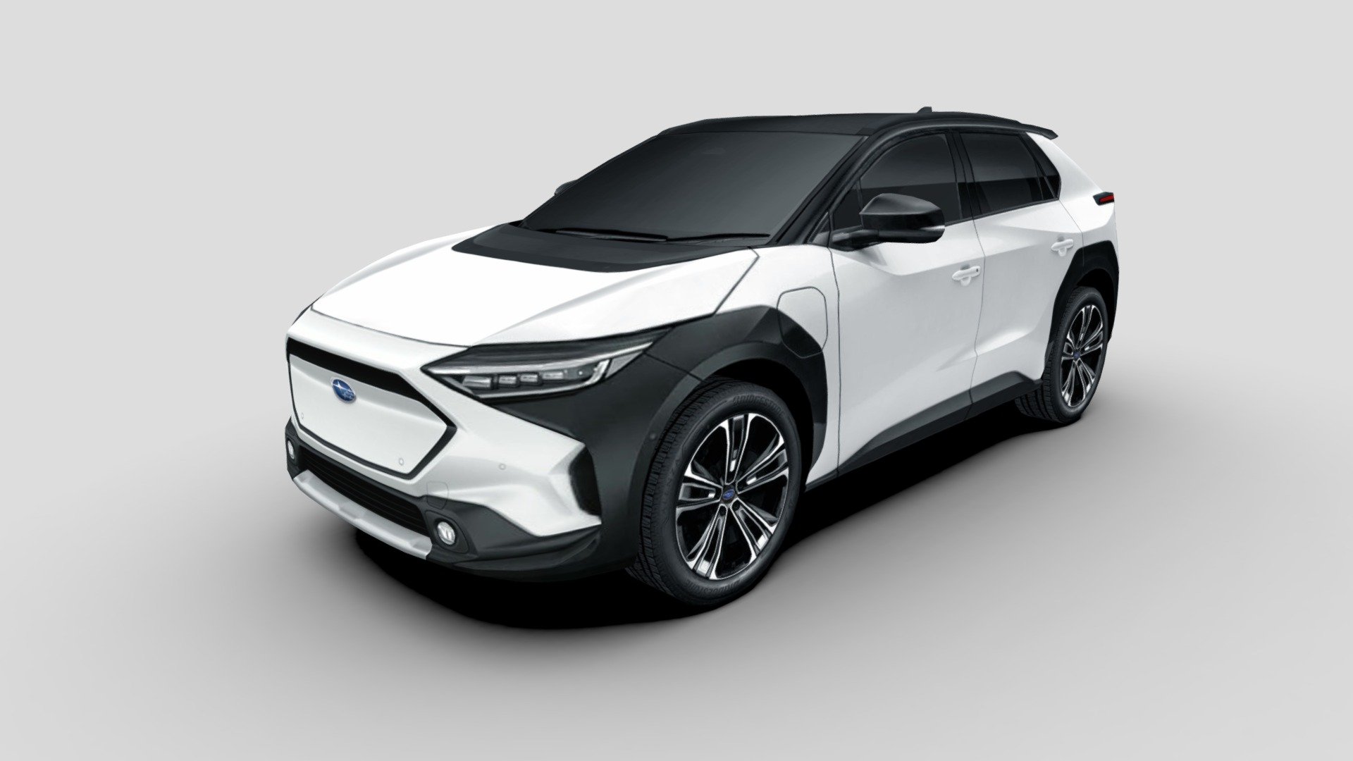 3d model of the 2023 Subaru Solterra, an all-electric compact crossover SUV.

The model is very low-poly, full-scale, real photos texture (single 2048 x 2048 png).

Package includes 5 file formats and texture (3ds, fbx, dae, obj and skp)

Hope you enjoy it.

José Bronze - Subaru Solterra 2023 - Buy Royalty Free 3D model by Jose Bronze (@pinceladas3d) 3d model