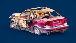 Wrecked iphonescan, scaniverse, iphone3dscan