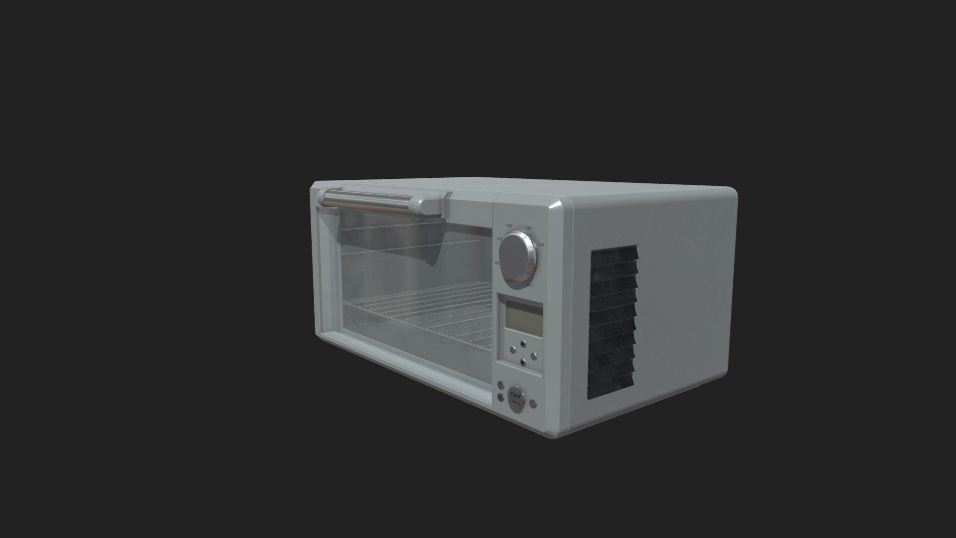 MicroOven - MicroOven - Buy Royalty Free 3D model by Replexx 3d model