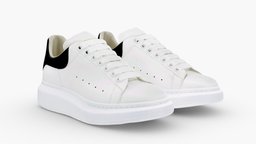 Alexander McQueen white sneaker people, heel, urban, basketball, shoes, nike, footwear, casual, converse, sneaker, adidas, yeezy, wear, jordan, apparel, shoescan, balenciaga, character, air