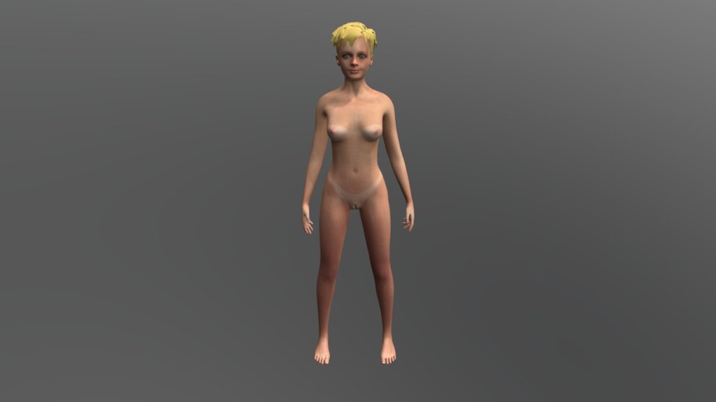 Another character for the upcoming project POOM which you can find more info about this character at paxien.com - Ceccile Low Poly - 3D model by paxien 3d model